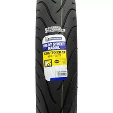 Llanta Pilot Street Radial Michelin 58w Tl 120/70-17 270 Km