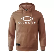 Moletom Oakley O-bark Blusa Com Capuz E Bolso Casaco De Frio