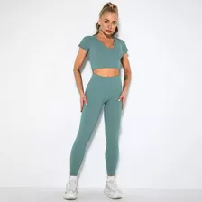 Conjunto Ropa Deportiva Para Mujer Dos Piezas