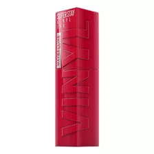 Labial Líquido Maybelline Superstay Vinyl Ink 4.2 Ml Acabado Vinilo Color Wicked 50