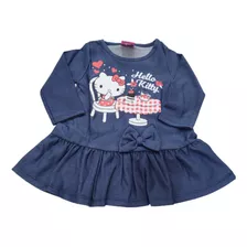 Roupa Frio Vestido Bebê Menina Modinha Barato 