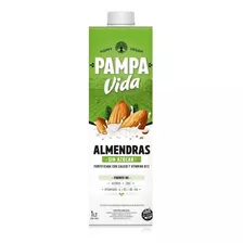 Leche Almendra Sin Azúcar 1l Bebida Vegetal X 24u