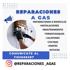 Service Reparación Termotanques Calefones Cocinas Anafes