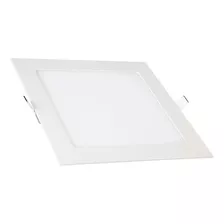 Luminaria Plafon Led Embutir Quadrado Slim Kian 18w 6000k