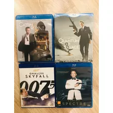 Blu-ray 007 Coleção Daniel Craig 4 Filmes 4 Discos