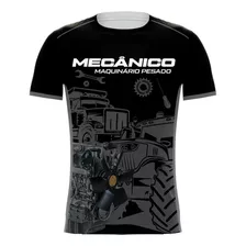 Camisa Camiseta Uniforme Mecânico Máquinas Pesadas Cores