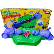 Jogo Pega Bolinhas Hipopotamo Zippy Toys