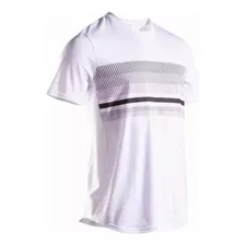 Camiseta Manga Corta Transpirable Artengo Tts100 Blanco