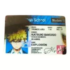 Katsuki Bakugo Credencial I My Hero Academia