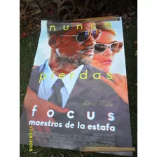 Afiche Cine Película Nunca Pierdas Maestros D Estafa Focus