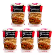 Kit 5 Macarrão Caseiro Kirin Yakisoba 500g + Entrega Rápida