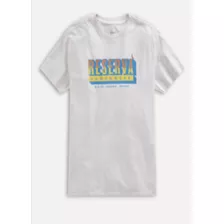 Camiseta Estampada Original Reserva Rsv Humanwear Off-white