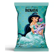 20 Bolsitas Cumpleaños Chips Bags Princesa Jazmin Aladdin