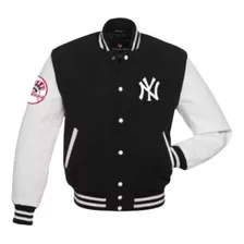 Chaqueta Universitaria Estampados New York Yankees Vinil 