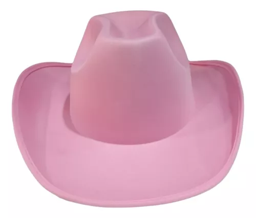 Segunda imagem para pesquisa de chapeu cowboy rosa