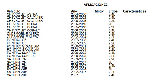 Horquilla Caja Chevrolet Cobalt 2005-2010 2.2l Gm Parts Foto 6