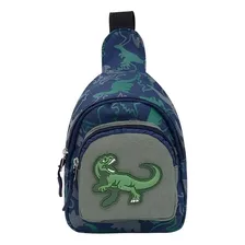 Bandolera Dinosaurio Niño Mochila Pechera Dinosaurio Infantil