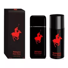 Perfume Wellington Polo Edp Black 90ml + Desodorante 150ml