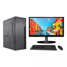 Desktop Completo Atx I5 4gb Ssd 240gb Monitor 19 Wifi