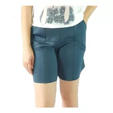 Shorts Bermuda Em Neoprene Slim Borda Barroca 51696