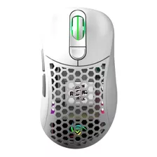 Mouse Gamer De Juego Inalámbrico Recargable Vsg Aquila Fly Blanco Mate