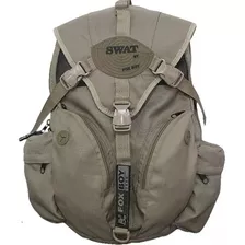 Mochila Policial Swat Tatica Rip Stop Militar Reforçada Top