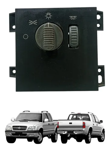 Comando Chave Luz Farol 93285629 Gm S10 2002 2011 Usado