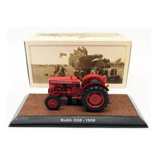 Miniatura Bukh D30 1958 1:32 Vermelho Trator Atlas 7517010