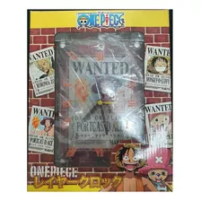 One Piece Relogío De Parede Original Bandai Portgas D. Ace