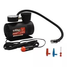 Mini Compresor Husky 12v Twister12 300psi Color Negro