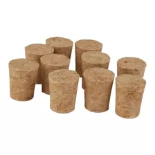 Corchos Cónicos Para Botellas De Vino O Destilado / 100 Und