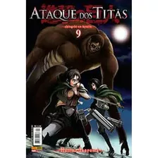 Ataque Dos Titãs Edição 09 - Mangá Panini Série Original