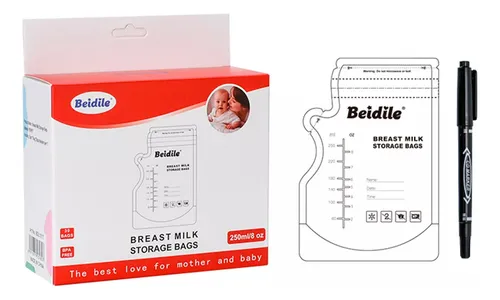 Primera imagen para búsqueda de bolsas para leche materna