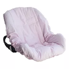 Capa De Bebê Conforto 100% Algodão - Ursa Realeza Poá