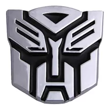 Emblema Placa Sticker De Transformers Para Autos 