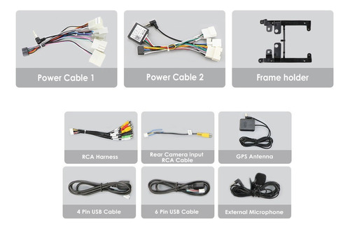 Para Estreo Toyota Sienna 2003-2010 Android Wifi Carplay O Foto 3