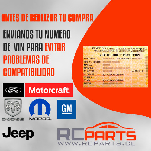 Radiador Motor Dodge Durango 2016-2020 Original Foto 5