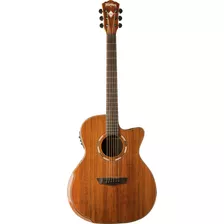 Washburn Guitarra Acustica-electrica De 6 Cuerdas, Natural (