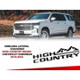 Emblema Derecho High Country Chevrolet Suburban 19-23 Negro