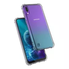 Capinha Choque Para Samsung Galaxy A01 A015 +película Gel 5d