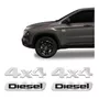 Terceira imagem para pesquisa de emblema 4x4 fiat toro