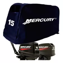 Capa Para Capô Motor De Popa Mercury 15 Hp