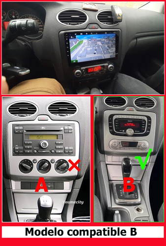 Auto Radio Estreo Android Gps Para Ford Focus Automatic Foto 6