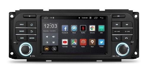 Gps Chrysler Jeep Dodge Android 9.0 Wifi Touch Hd Radio Usb Foto 3
