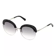 Gafas De Sol Swarovski Sk0256 16b Para Mujer Con Lente Gris