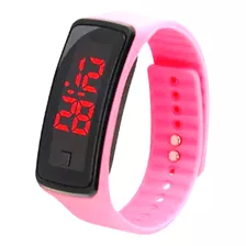 Reloj Digital De Silicona Pulsera Deportiva Led Basico