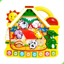 Brinquedo Educativo Casinha Paradise Com Luz E Som - Dm Toys