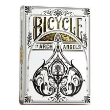 Baralho Bicycle Archangels Cartas Premium Deck Dorso Branco Idioma Inglês