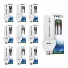 Kit 10 Lampadas Fluorescente 3u 15w 127v/220v Luz Branca