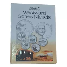 Album Coleccionador Whitman Monedas 5 Centavos Serie Westwar